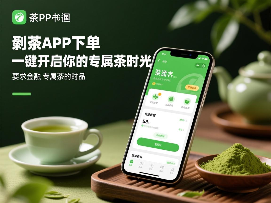 抹茶APP下单，一键开启你的专属茶时光