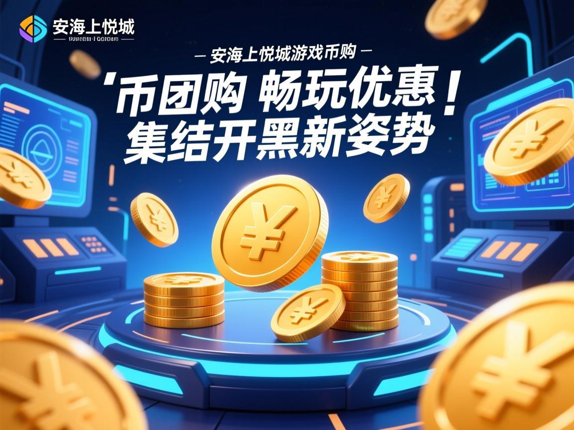 安海上悦城游戏币团购，畅玩优惠，集结开黑新姿势