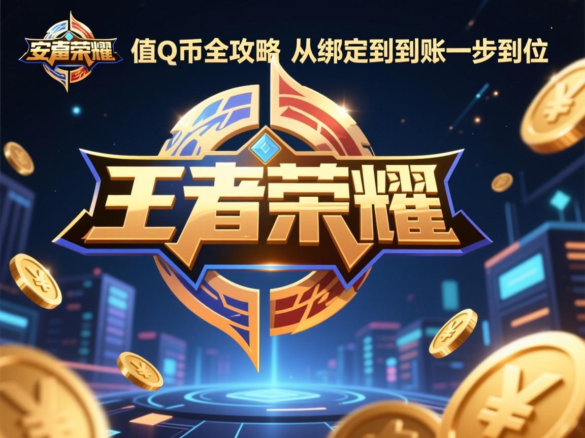 安卓王者荣耀充值Q币全攻略，从绑定到到账一步到位