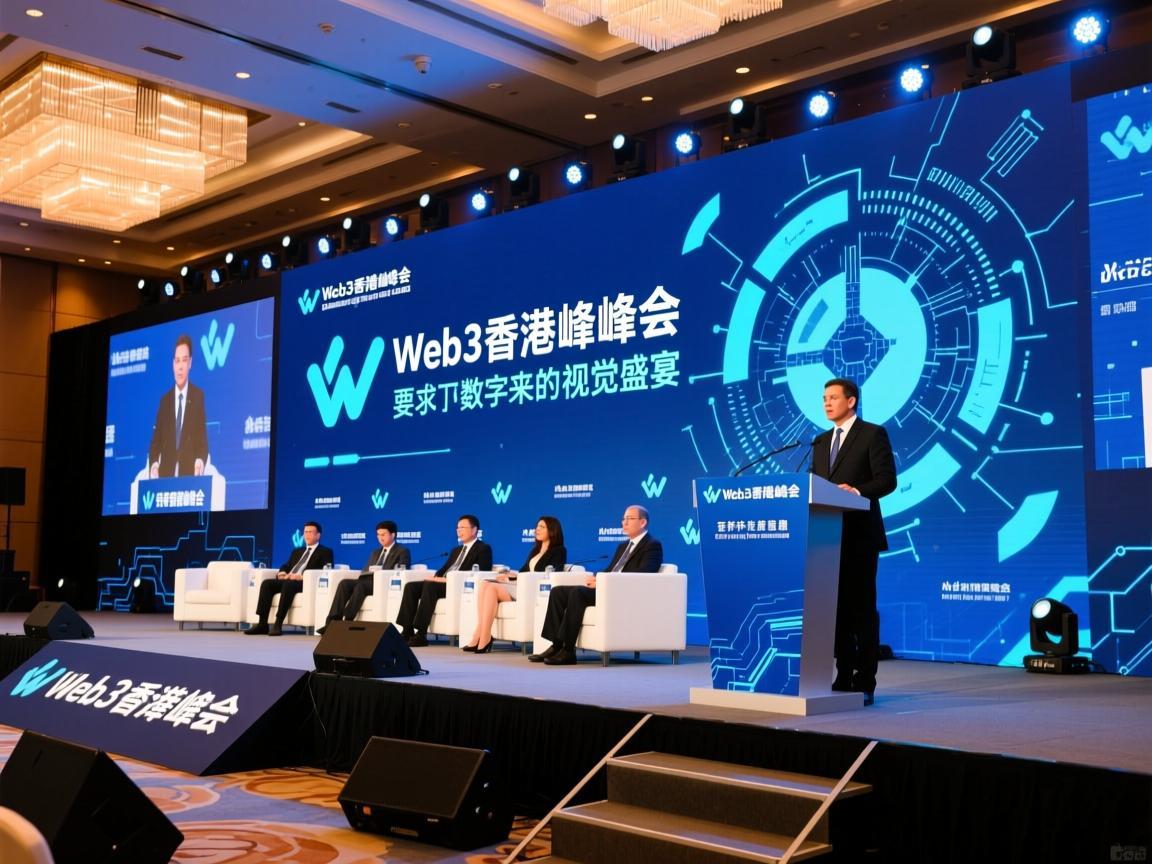 Web3香港峰会图片，一场数字未来的视觉盛宴
