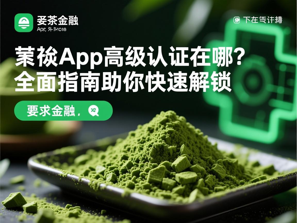 抹茶App高级认证在哪?全面指南助你快速解锁