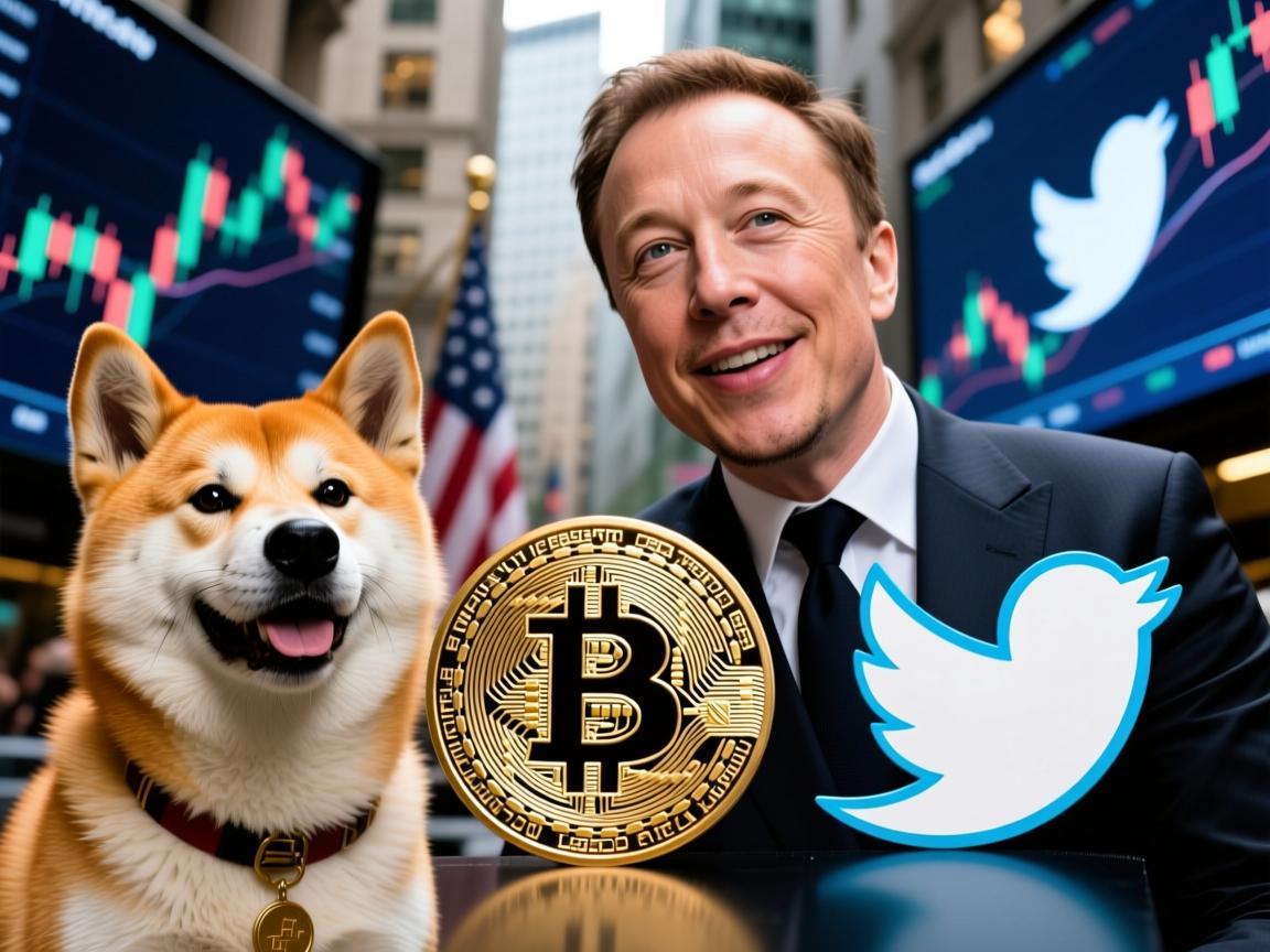 从玩笑到华尔街宠物，马斯克、狗狗币与推特的三重奏