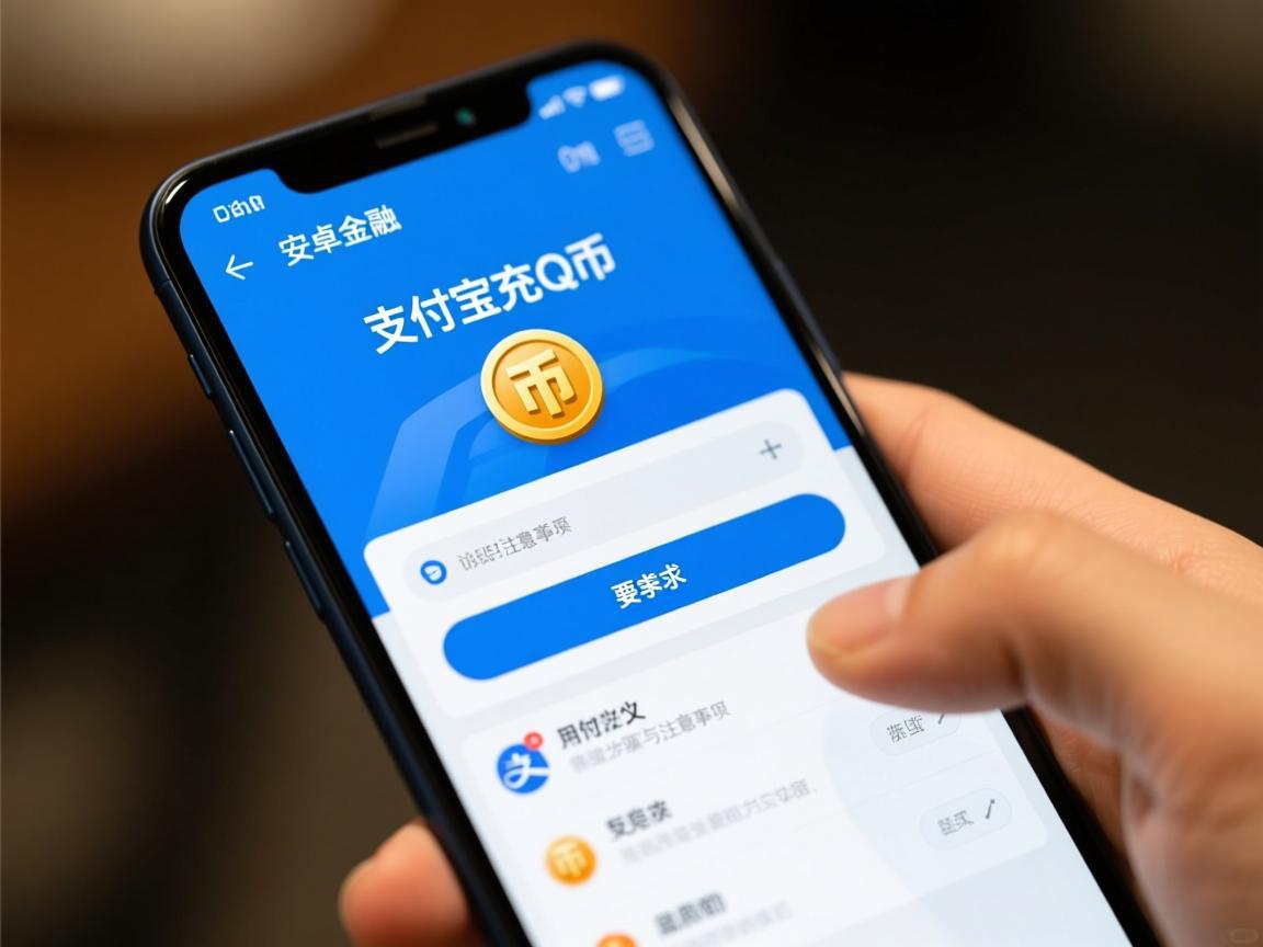 安卓手机如何用支付宝充Q币？详细步骤与注意事项
