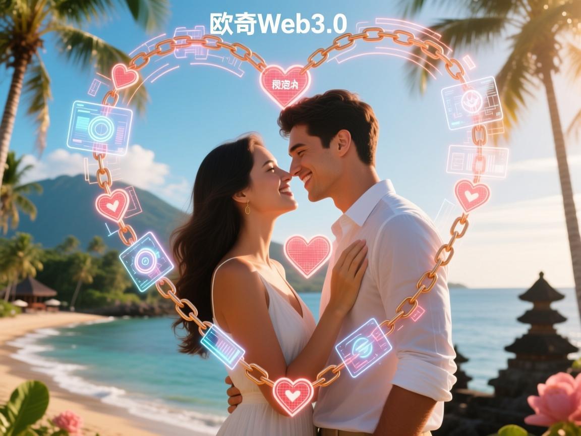 当爱情链上巴厘岛，欧意Web3.0情侣的数字浪漫新范式